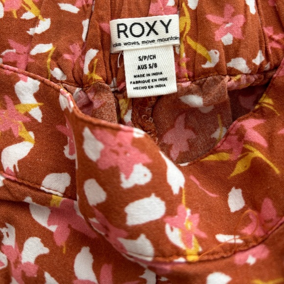 Roxy Floral Flowy Pants - Picture 5 of 5